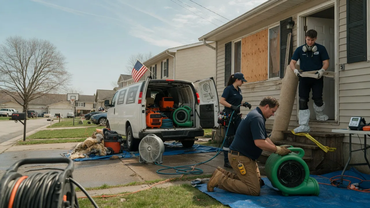Water Damage Restoration in Edgerton, OH near me